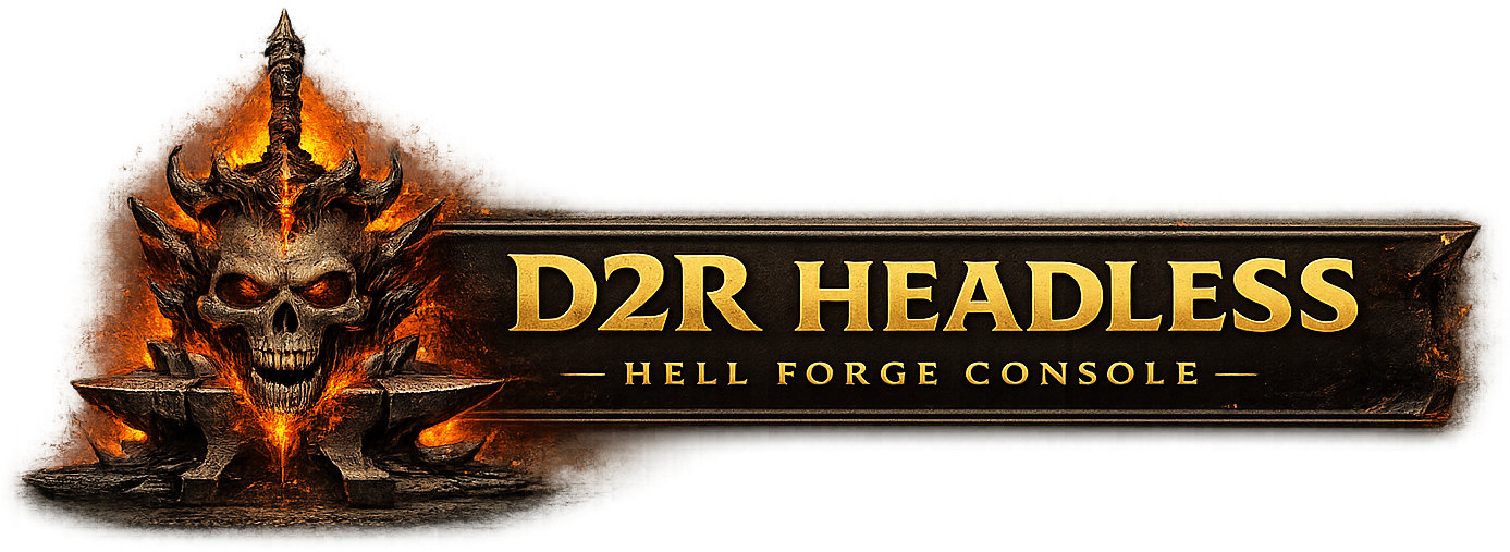 D2R Headless